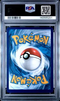 2021 POKEMON SWORD & SHIELD FUSION STRIKE #114 FULL ART/MEW VMAX PSA 9 - Image 2