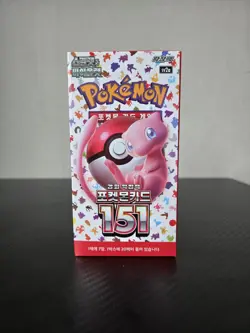 Pokemon 151 Booster Box Korean sv2a 2023 Sealed - Image 1