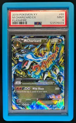 2014 Pokemon XY Flashfire Mega Charizard EX #69/106 PSA 9 MINT - Image 1