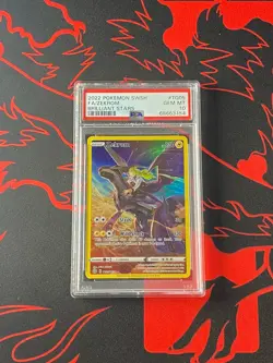 2022 Pokemon Sword & Shield Brilliant Stars Zekrom FA TG05 Gem Mint PSA 10 - Image 2
