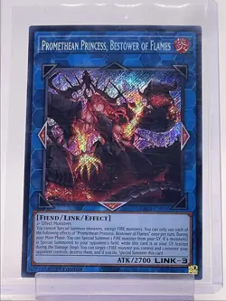 PROMETHEAN PRINCESS 2024 YU-GI-OH! SECRET RARE BONANZA 1ST EDITION Q5842 - Image 1