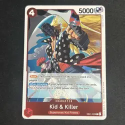 Kid & Killer EB01-003 - One Piece TCG Extra Booster Memorial Collection Foil NM - Image 1