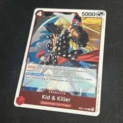Kid & Killer EB01-003 - One Piece TCG Extra Booster Memorial Collection Foil NM - Image 2