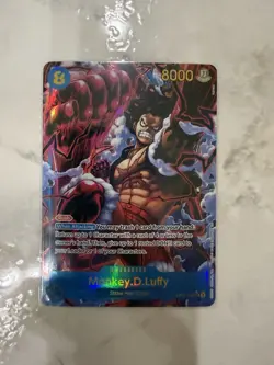 MONKEY D LUFFY - One Piece TCG OP11-118 Alt Art Secret Rare SEC NM - Image 1