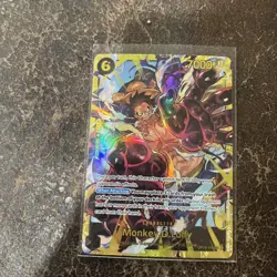 Monkey D Luffy OP10-118 SEC Alt Art Parallel Royal Blood One Piece TCG English N - Image 1