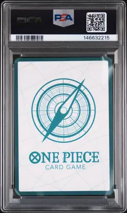 2026 ONE PIECE OP14-EB04-THE AZURE SEA'S SEVEN EGGHEAD-GOLD DON!! CARD PSA 10 - Image 2