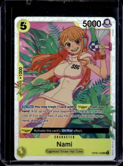 2024 One Piece Two Legends Nami #OP08-106 - Image 1