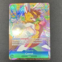 One Piece Carrot Alt Art Rare EB03-013 Heroines Edition Holo 7000 Power Special - Image 1