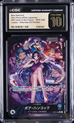2024 ONE PIECE JPN YEARS IN THE FUTURE LEADER BOA HANCOCK CGC 10 PRISTINE - Image 1
