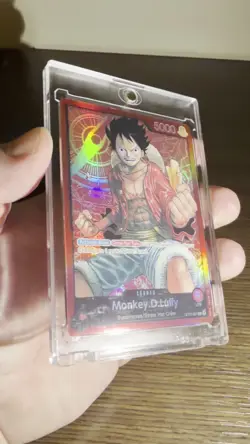 Monkey D. Luffy ENGLISH PRE-ERRATA FOIL LEADER ST01-001 EN - Image 2