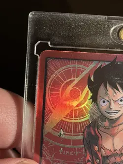 Monkey D. Luffy ENGLISH PRE-ERRATA FOIL LEADER ST01-001 EN - Image 4