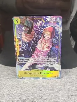 Donquixote Rosinante OP12-108 One Piece Illustration Promo Alt Art NM - Image 1