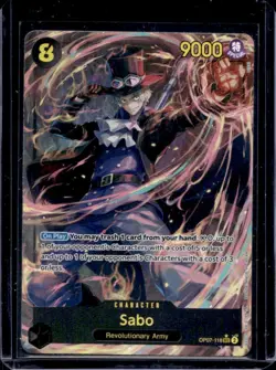 2024 One Piece 500 Years in the Future Sabo Alternate Art #OP07-118 - Image 1