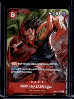 2024 One Piece 500 Years in the Future Monkey.D.Dragon Alternate Art #OP07-015 - Image 1