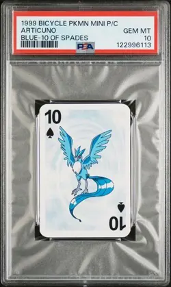 SEQUENTIAL 1999 BICYCLE POKEMON MINI PLAYING CARDS DECK ARTICUNO MOLTRES ZAPDOS - Image 2