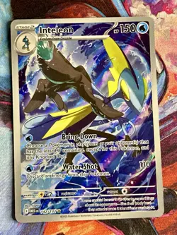 Inteleon 142/132 Me01: Mega Evolution Holo Pokemon Card - Image 1