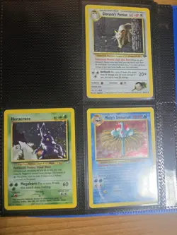 Pokemon TCG 40 Card Lot Vintage Wizards of the Coast Holo Charizard Mew Entei - Image 3