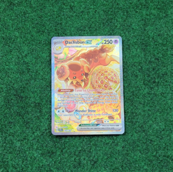 Pokemon Stellar Crown Dachsbun ex 169/142 SIR Special Illustration Rare Card - Image 1