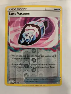 Lost Vacuum - 135/159 - Crown Zenith Reverse Pokemon Holo Foil Nice! - Image 1