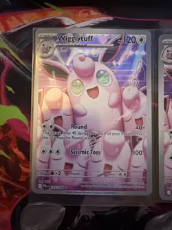 Pokemon TCG Wigglytuff Stage 1 Holo PFL 105/094 4 Card Lot 2025 - Image 2