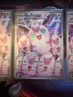 Pokemon TCG Wigglytuff Stage 1 Holo PFL 105/094 4 Card Lot 2025 - Image 3