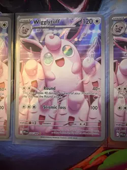 Pokemon TCG Wigglytuff Stage 1 Holo PFL 105/094 4 Card Lot 2025 - Image 4