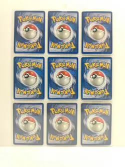 Vintage Pokemon Cards Lot – 9 CARD LOT 1st Edition / Base Set R/Fossil rare - Image 2