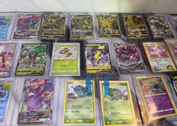 Pokemon TGC 30 Card Lot Full Art Holo Reverse Holo Bulbasaur Mew V Vintage - Image 4