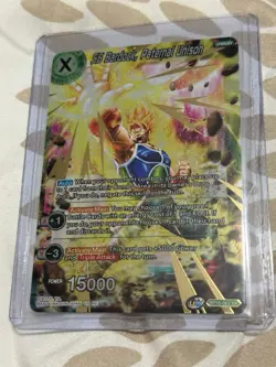 Dragon Ball Super Card SS Bardock, Paternal Unison BT10-062 SR Holo Gold Foil - Image 1