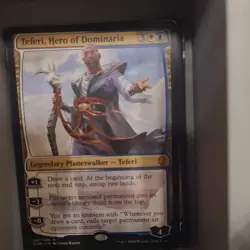 Teferi, Hero of Dominaria Legendary Planeswalker MTG Dominaria #207 Blue White … - Image 1