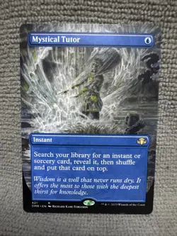 Mystical Tutor Borderless 421 Dominaria Remastered Regular - Image 1