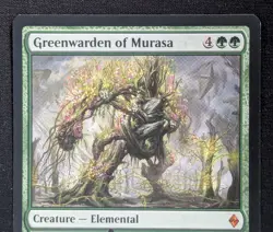 MTG Greenwarden of Murasa- Signed -Battle for Zendikar Magic Card # 174 - Image 3