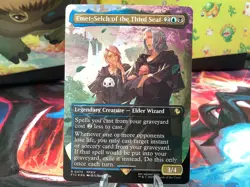 MTG Final Fantasy - Emet-Selch Of The Third Seat #473 "Borderless" Chocobo track - Image 1