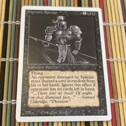 HYPNOTIC SPECTER MAGIC THE GATHERING REVISED Free Shipping - Image 1