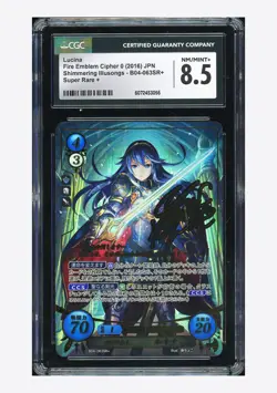 Fire Emblem CGC 8.5 Lucina SR+ 2016 B04-063SR+ Shimmering Illusongs Japanese - Image 1