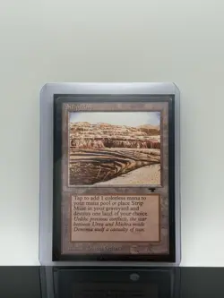 Wizards of the Coast Strip Mine Land Regular English Magic the Gathering - Image 1