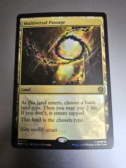 Magic the Gathering # 180 Multiversal Passage Foil - Image 1