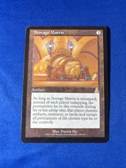 STORAGE MATRIX LP Urza’s Destiny mtg Magic fast shipping - Image 1
