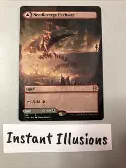 NM Needleverge Pathway - (Borderless) Zendikar Rising Mtg Tcg - Image 1