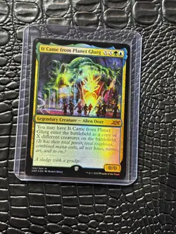 It Came from Planet Glurg (Galaxy Foil) Unfinity Foil Mythic LP MTG - Image 2