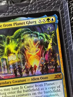 It Came from Planet Glurg (Galaxy Foil) Unfinity Foil Mythic LP MTG - Image 5