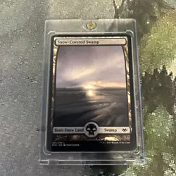 MTG Snow-Covered Swamp - Modern Horizons (MH1) #252 Magic the Gathering - Image 3