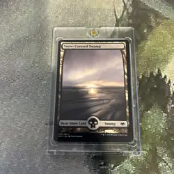 MTG Snow-Covered Swamp - Modern Horizons (MH1) #252 Magic the Gathering - Image 4