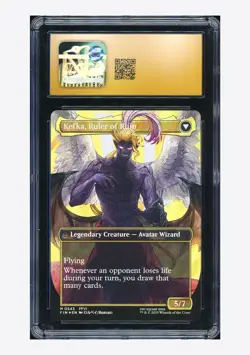MTG CGC 10 PRISTINE Kefka, Court Mage Mythic Surge Foil 2025 #0543 FIN English - Image 2