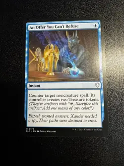 An Offer You Can't Refuse Commander: Bloomburrow Regular - Image 1