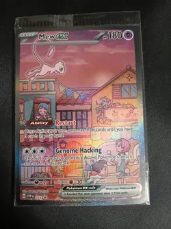 Mew ex 053 Sv: Scarlet & Violet Promo Cards Holo Pokemon SEALED - Image 1