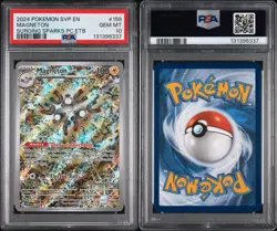 Pokemon Center Magneton #159 PSA 10 Surging Sparks Promo Pokemon Card - Image 3