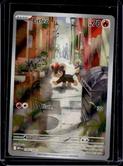 2025 Pokemon Mega Evolution Litleo Illustration Rare #139/132 - Image 1