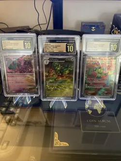 Pokemon Japanese (JP) Graded Lot Of 3 CGC Pristine 10 Art Rares And Holo - Image 1