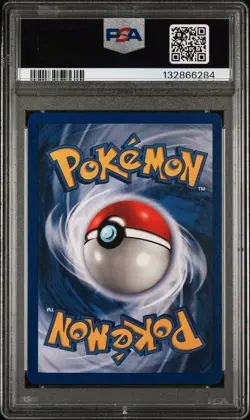 1999 POKEMON BASE SET UNLIMITED #98 FIRE ENERGY PSA 8 - Image 2